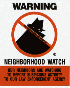 neighborhood watch people have the right to kill you shoot you in the head and police can't do anything
