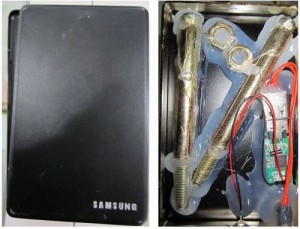 fake samsung hard drive usb drive hacked external enclosure device made in china
